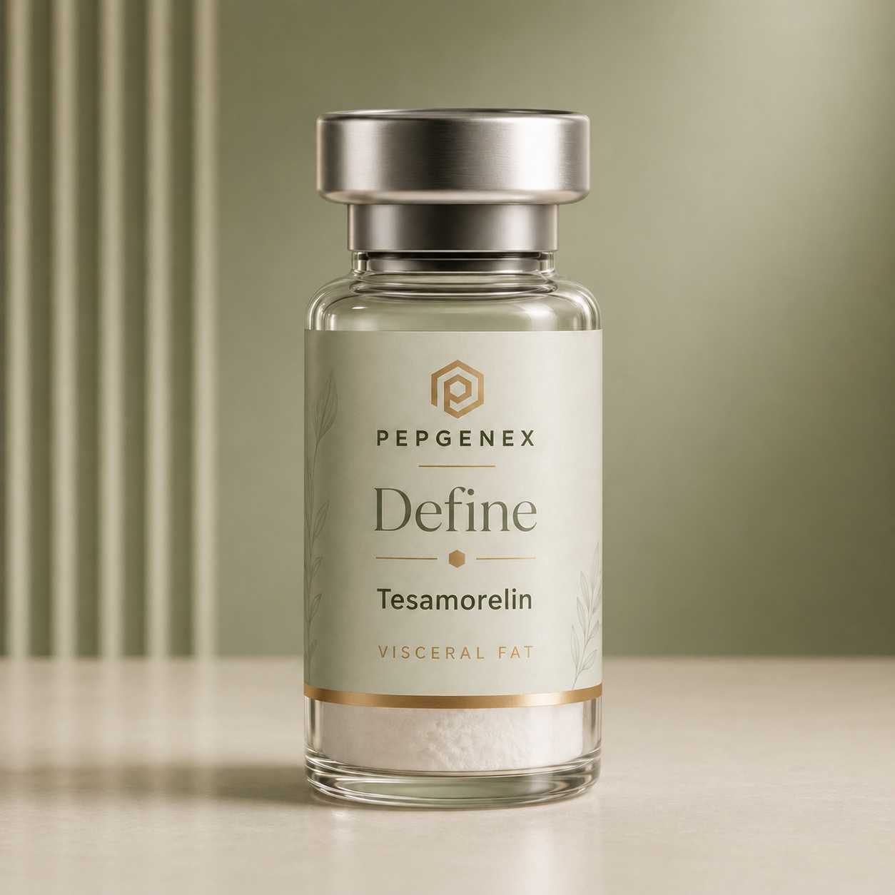 Tesamorelin vial