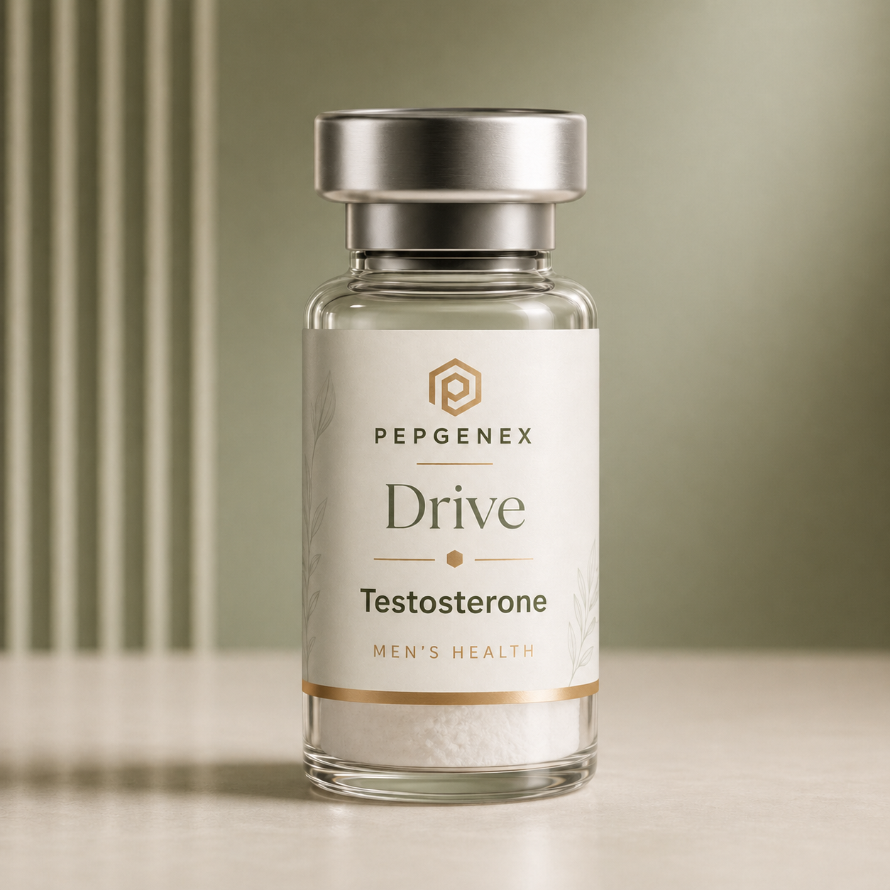 Testosterone Replacement Therapy vial